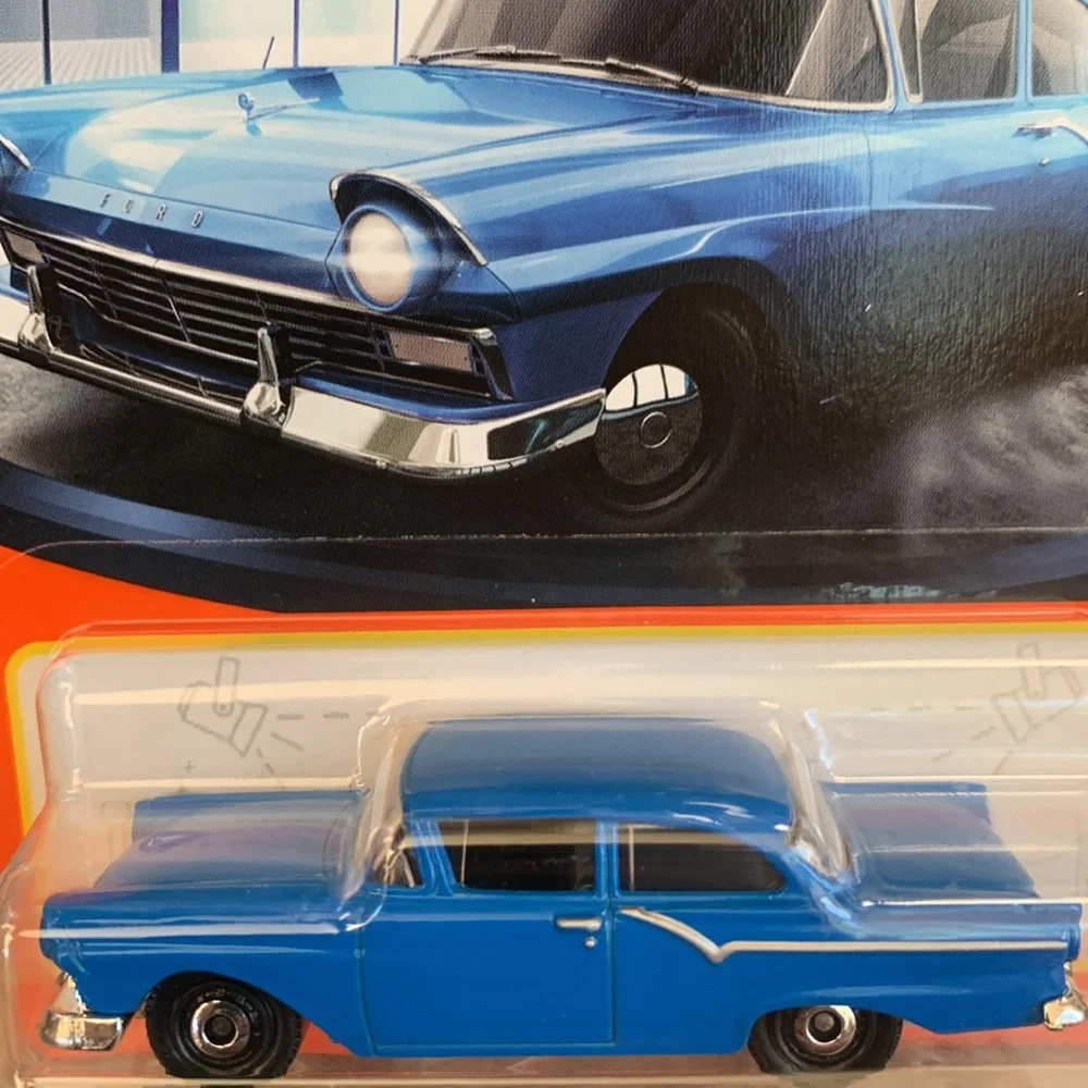 1957 Ford Custom 300 Matchbox 1950s Blue Toy 50s Car MBX MB1297 Diecast 2024 🆕